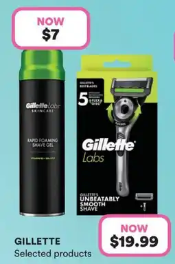 Priceline Gillette Labs Rapid Foaming Shave Gel offer
