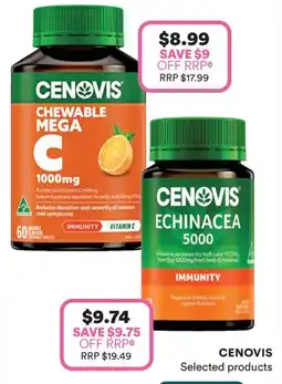 Priceline Cenovis Chewable Mega C offer