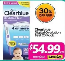 Your Discount Chemist Clearblue Digital Ovulation Test offer