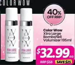 Your Discount Chemist Color Wow Xtra Large Bombshell Volumizer offer