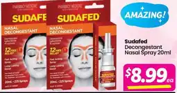Your Discount Chemist Sudafed Decongestant Nasal Spray offer