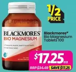 Your Discount Chemist Blackmores Bio Magnesium offer