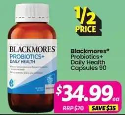 Your Discount Chemist Blackmores Probiotics+ Daily Health offer