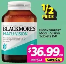 Your Discount Chemist Blackmores Macu-Vision offer