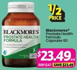 Your Discount Chemist Blackmores Prostate Health Formula offer