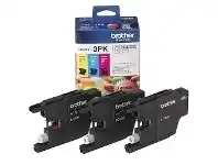 Officeworks Brother LC 40 Ink Cartridges 3 Colour Value Pack offer