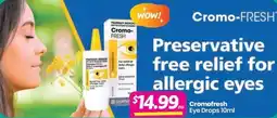 Your Discount Chemist Cromofresh Eye Drops offer