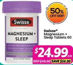 Your Discount Chemist Swisse Magnesium + Sleep Tablets offer