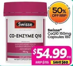 Your Discount Chemist Swisse Co-Enzyme Q10 offer