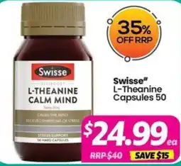 Your Discount Chemist Swisse L-Theanine Calm Mind offer