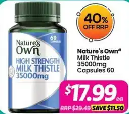 Your Discount Chemist Nature's Own Milk Thistle offer