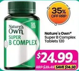 Your Discount Chemist Nature's Own Super B Complex offer