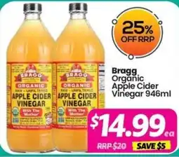 Your Discount Chemist Bragg Organic Apple Cider Vinegar offer