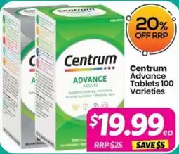 Your Discount Chemist Centrum Advance Adults Varieties offer