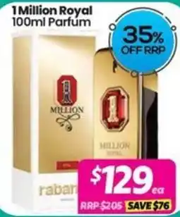Your Discount Chemist 1 Million Royal Parfum offer