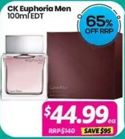 Your Discount Chemist CK Euphoria Men offer