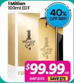 Your Discount Chemist 1 Million EDT offer