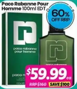 Your Discount Chemist Paco Rabanne Pour Homme offer