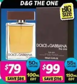 Your Discount Chemist Dolce & Gabbana the one offer