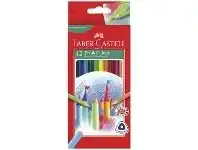 Officeworks Faber-Castell Triangular Coloured Pencils 12 Pack offer
