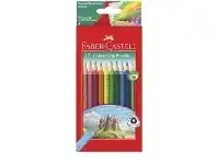Officeworks Faber-Castell Colour Grip Triangular Pencils 12 Pack offer