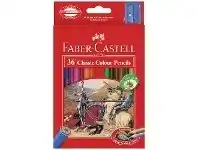 Officeworks Faber-Castell Classic Coloured Pencils 36 Pack offer