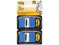 Officeworks 3M Post-it Flags Twin Pack Blue offer