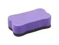 Officeworks Keji Magnetic Whiteboard Eraser Small Purple offer