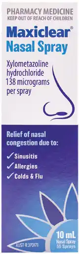Soul Pattinson Chemist Maxiclear Nasal Spray offer
