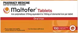 Soul Pattinson Chemist Maltofer Oral Iron 100 Tablets offer