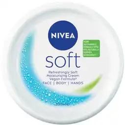 Priceline Nivea Soft Moisturising Cream offer