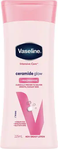 Priceline Vaseline Intensive Care Ceramide Glow Lotion offer