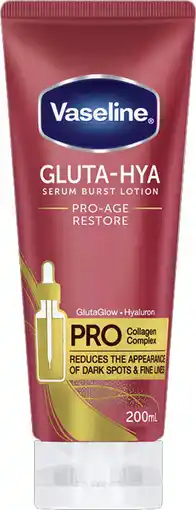 Priceline Vaseline Gluta Hya Pro-Age Restore Body Lotion offer