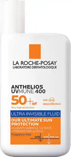 Priceline La Roche-Posay Anthelios UVMUNE 400 Ultra Invisible Fluid SPF+ offer