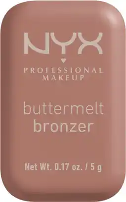 Priceline NYX Professional Makeup Buttermelt Bronzer 03 Deserve Butta offer