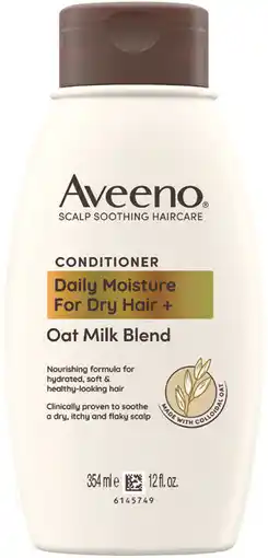 Priceline Aveeno Oat Milk Blend Moisturising Conditioner for Dry & Damaged Hair offer