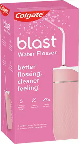 Priceline Colgate Blast Water Flosser Pink 1 Each offer