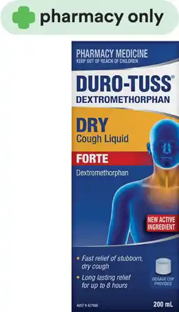 Priceline Duro-Tuss Dry Cough Liquid Forte offer