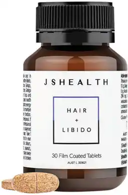 Priceline JSHealth Hair + Libido 30 Tablets offer
