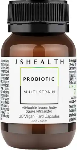 Priceline JSHealth Probiotic Multi-Strain 30 Capsules offer