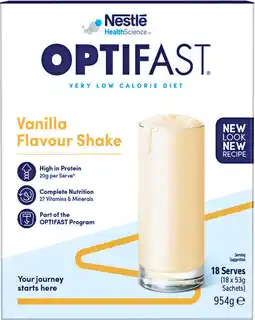 Priceline Optifast VLCD Shake Vanilla offer