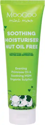 Priceline MOOGOO Mini Moo Soothing Moisturiser Nut Oil Free offer