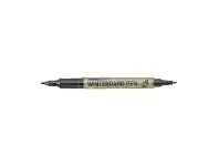 Officeworks Artline 541T Dual Nib Whiteboard Marker Black offer