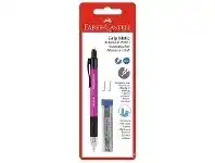 Officeworks Faber-Castell Grip Matic Mechanical Pencil 0.7mm Red offer