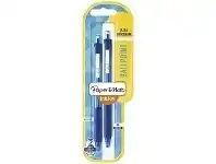 Officeworks PaperMate InkJoy 300 RT Ballpoint Pens Blue 2 Pack offer