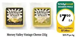 Farmer Jack's Mersey Valley Vintage Cheese offer