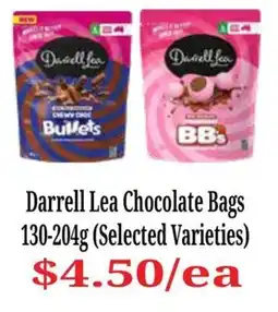 Farmer Jack's Darrell Lea Chocolate Bags offer