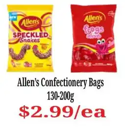 Farmer Jack's Allen's Confectionery Bags offer