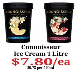 Farmer Jack's Connoisseur Ice Cream offer