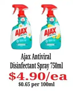 Farmer Jack's Ajax Antiviral Disinfectant Spray offer